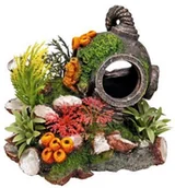 Dekoracje do akwarium - Nobby 28140 akwarium dekoracja Aqua ornaments, kask z roślin - miniaturka - grafika 1