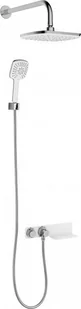 Deante Komplet podtynkowy Lobelia NAC 691T Chrom NAC 691T NAC 691T - Zestawy prysznicowe - miniaturka - grafika 2