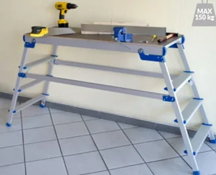 996 99675135 Aluminiowy podest roboczy wysokość robocza 2,69m) 75135-uniw - Drabiny - miniaturka - grafika 3