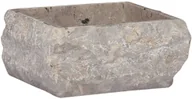 Umywalki - vidaXL Lumarko Umywalka, szara, 30x 30 x 13 cm, marmurowa! 149176 - miniaturka - grafika 1
