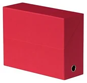 Teczki i skoroszyty - Fast FAST 100725570 teczka na dokumenty, z tektury falistej, czerwona 100725570 - miniaturka - grafika 1
