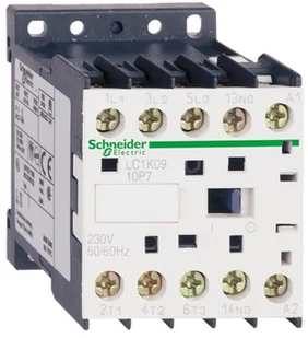 Schneider Electric LC1 K0910 V7 leistungsschuetze 9 A 400 V, contactor-3no 9 A AC3 Polska LC1K0910V7 - Pozostałe oświetlenie - miniaturka - grafika 2