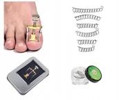 Akcesoria do paznokci - Zestaw Korekcyjny + Klamra Na Wrastające Paznokcie - miniaturka - grafika 1