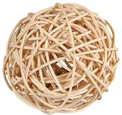 Akcesoria dla gryzoni - Trixie PIŁKA ZWIKLINY Z DZWONKIEM 4cm - miniaturka - grafika 1