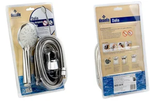 Deante ZESTAW NATRYSKOWY PUNKTOWY DALIA NND041K NDD041K - Baterie wannowe i prysznicowe - miniaturka - grafika 3