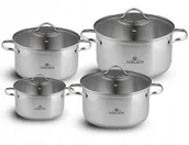 Zestawy garnków i patelni - Gerlach Zestaw garnków stalowych Viva 330 - miniaturka - grafika 1