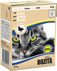 Bozita Korzystny Pakiet Przysmak w galarecie, 24 x 370 g - Kaczka - Mokra karma dla kotów - miniaturka - grafika 5