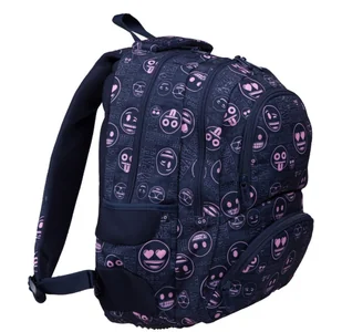 St. Majewski St.Right Plecak Szkolny BP-07 Emoji Pink 207334 - Plecaki szkolne i tornistry - miniaturka - grafika 7