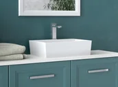 Baterie umywalkowe - BESCO Bateria umywalkowa Modern Varium II chrom - miniaturka - grafika 1