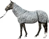 Akcesoria do hodowli zwierząt - HKM Sports Equipment HKM narzuta z Ekzemera -Zebra-, 135, biały i czarny - miniaturka - grafika 1