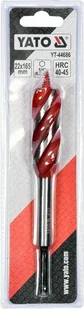 Yato WIERTŁO DO DREWNA 4-OSTRZOWE 22MM HEX YT-44686 - Wiertła - miniaturka - grafika 3