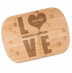 Murrano Deska bambusowa do krojenia z grawerem dla najlepszej kucharki na DSK-BMB1-040 - Deski do krojenia - miniaturka - grafika 2