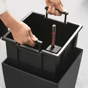 Lechuza Donica Cubico 50 ALL-IN-ONE, ciemnoszara, 18164 - Donice - miniaturka - grafika 2