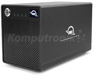 OWC ThunderBay 4 mini (OWCTB3QMSR00GB) - Serwery plików NAS i macierze dyskowe OWC ThunderBay 4 mini (OWCTB3QMSR00GB) - Serwery plików NAS i macierze dyskowe - miniaturka - grafika 1