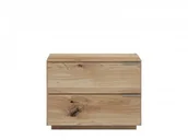 Szafki nocne - Meble Magnat Szafka nocna dębowa lite drewno masywne Rosario - miniaturka - grafika 1