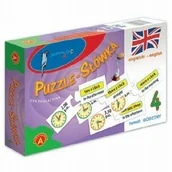 Puzzle - Alexander Puzzle Słówka angielskie godziny gra edukacyjna - miniaturka - grafika 1
