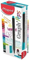 Cienkopisy - Maped 749105 Graph Peps Fineliner Pen, Blue Lagoon (12 sztuk) 749105 - miniaturka - grafika 1