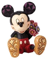 Figurki dekoracyjne - ENESCO 2054284 myszka Miki Disney Traditions  z kwiatami zapewnia myszka Minnie, kamienia, wielokolorowa, 5 x 5,5 x 7 cm 4054284 - miniaturka - grafika 1