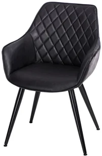 Fotel biurowy, krzesło biurowe D2.Design Krzesło Rox czarne 83539 - Fotele i krzesła biurowe - miniaturka - grafika 7