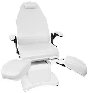 FOTEL PODOLOGICZNY ELEKTRYCZNY AZZURRO 709A BIAŁY 709A BIAŁY - Fotele kosmetyczne - miniaturka - grafika 4