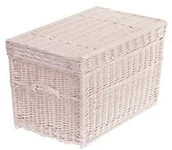 Pojemniki kuchenne - e-wicker24 558  70/W Kufer z wikliny, kosz, beżowy, 70 x 42 x 47 cm 558-70/W - miniaturka - grafika 1