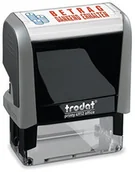 Pieczątki - Trodat Office Printy 4912 pieczątka z tekstem kwota dankend otrzymują Państwo, szary 92399436102 - miniaturka - grafika 1