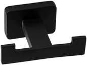 Wieszaki łazienkowe - Rea Rea Wieszak łazienkowy dwu ramienny na ręczniki czarny OSTE 03 REA-80039 - miniaturka - grafika 1