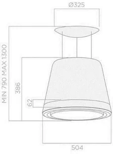 Elica SUMMILUX IX/F/50 - Okapy kuchenne Elica SUMMILUX IX/F/50 - Okapy kuchenne - miniaturka - grafika 3