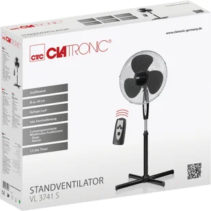 Wentylator Clatronic Wentylator stojący VL 3741 S - Wentylatory - miniaturka - grafika 9