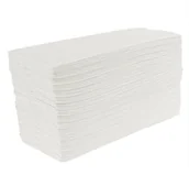 Opakowania gastronomiczne - Jantex Białe ręczniki do rąk składane w literę C | ok. 100szt. CF796 - miniaturka - grafika 1