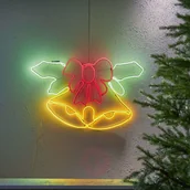Oświetlenie świąteczne - Best Season Dekoracja zewnętrzna LED Neoled Świąteczne dzwonki - miniaturka - grafika 1
