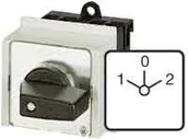 Wyłączniki światła i elektryczne - Eaton (Moeller) wyłącznik dwustronna T0  3-8401/IVS T0 łącznik obciążenia 4015080981664 098166 - miniaturka - grafika 1