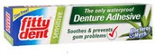 Higiena protez i aparatów ortodontycznych - Fitty Dent Klej do mocowania protez zębowych Fittydent Sensitive 40g z żelem z aloesu oraz mirrą 3145 - miniaturka - grafika 1