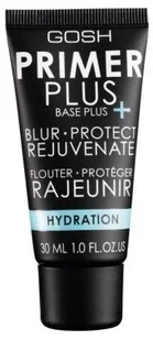 Gosh Primer Plus Hydration Baza nawilżająco-wygładzająca pod makijaż 30ml - Bazy pod makijaż - miniaturka - grafika 3