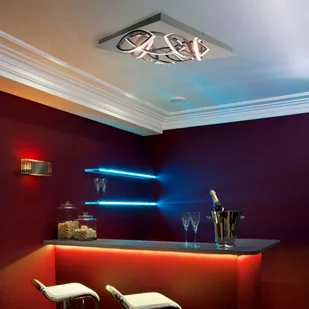 Näve Lampa sufitowa LED Manchester, 9-punktowa - Lampy sufitowe - miniaturka - grafika 3