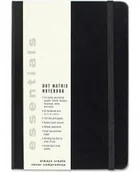 Szkolne artykuły papiernicze - Peter Pauper Press Notatnik Ess duży Czarny Kropki praca zbiorowa - miniaturka - grafika 1