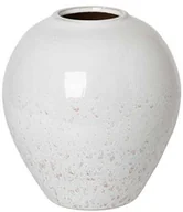 Wazony i flakony - Broste Copenhagen Broste Copenhagen - Wazon Ingrid White M 10850 - miniaturka - grafika 1