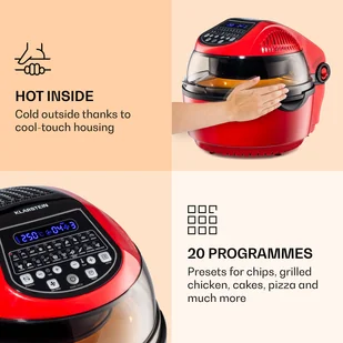 Klarstein TK20-VitAirSmart-R - Frytkownice - miniaturka - grafika 5