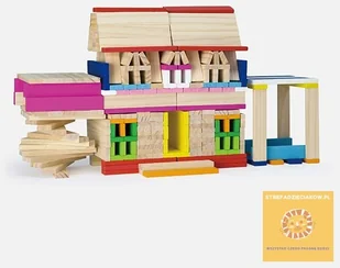 VIGA Klocki Do Układania Domków - Klocki - miniaturka - grafika 2