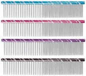 Szczotki i furminatory - Grzebień Chadog metalowy 16cm 50/50 dla psa - miniaturka - grafika 1