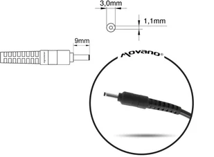 Movano Zasilacz samochodowy Samsung AA-PA3N60W A13-060N1A AD-6019P BA44-00290A 19v 3.16a 1.1x3.0 ZZ/S/SAM19316C - Zasilacze do laptopów - miniaturka - grafika 7