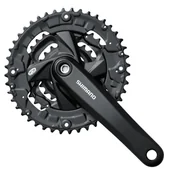 Części rowerowe - SHIMANO Mechanizm korbowy Acera FC-M371 czarny / Długość: 175 mm / Stopniowanie: 48-36-26 EFCM371E866CL - miniaturka - grafika 1