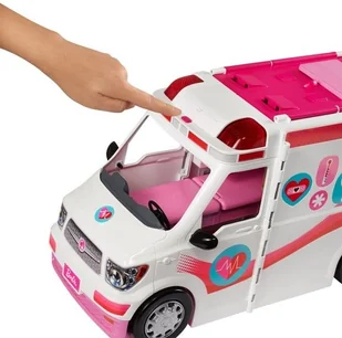 Mattel Barbie Karetka Mobilna klinika FRM19 - Akcesoria dla lalek - miniaturka - grafika 16