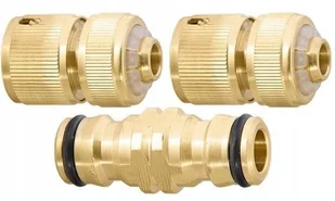 Szybkozłącza Węża Ogrodowego Mosiężne 1/2 - Inne akcesoria do nawadniania - miniaturka - grafika 2