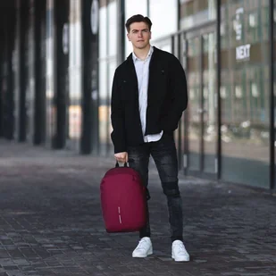 XD Design Plecak na lapotp Soft Czerwony - Torby na laptopy - miniaturka - grafika 26