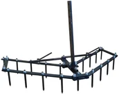 Części i akcesoria do maszyn rolniczych - Grünwelt Brona dwurzędowa GRUNWELT z regulacją - miniaturka - grafika 1