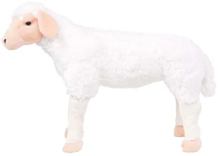 vidaXL vidaXL Pluszowa owca, stojąca, biała, XXL - Maskotki i pluszaki - miniaturka - grafika 2