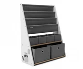 Wyposażenie pokoiku dziecięcego - Kinderkraft Kinderkraft Regał dziecięcy Raccoon KKHRACOREG0000 - miniaturka - grafika 1