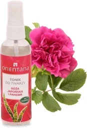 Orientana Tonik do twarzy Róża Japońska i Pandan, 100ml- - Olejki do ciała i włosów - miniaturka - grafika 2