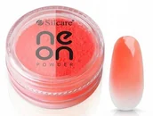 Ozdoby do paznokci - Silcare Efekt Dymu Neon Powder Orange 3g - miniaturka - grafika 1